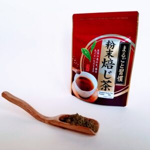 Japoniška žalioji arbata HOJICHA milteliai (40 g)