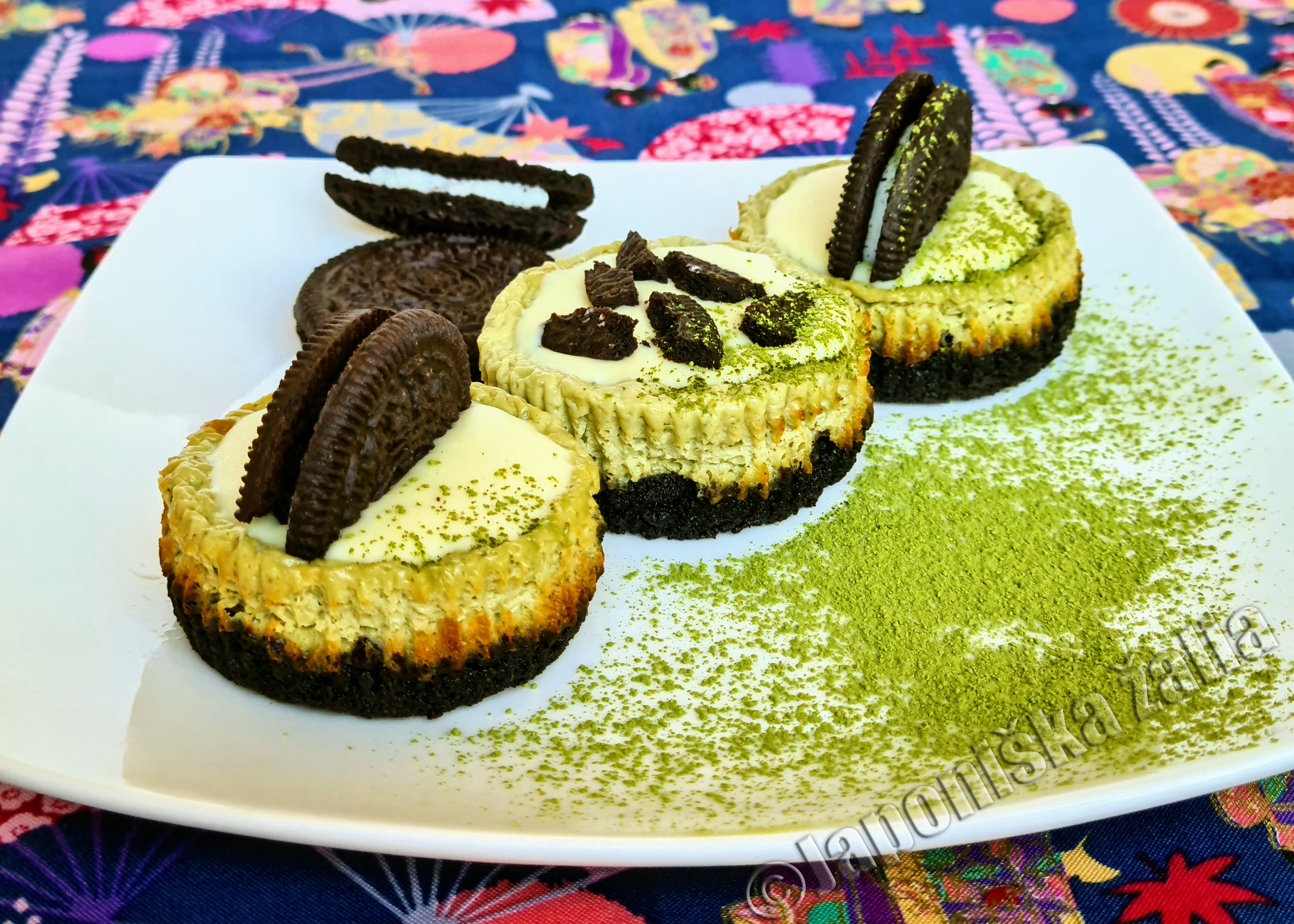 Oreo Matcha tarta
