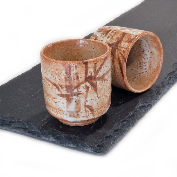 Keramikinis japoniškas Yunomi, chairo 110 ml - Image 2