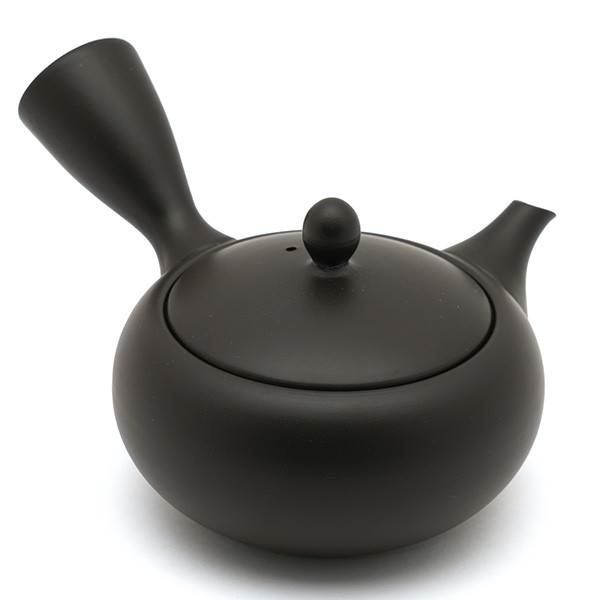 Tokoname Kyusu arbatinukas, TAKASUKE juodas - Image 3